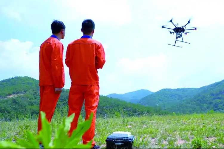 东方华侨农场无人机倾斜摄影巡检拍摄